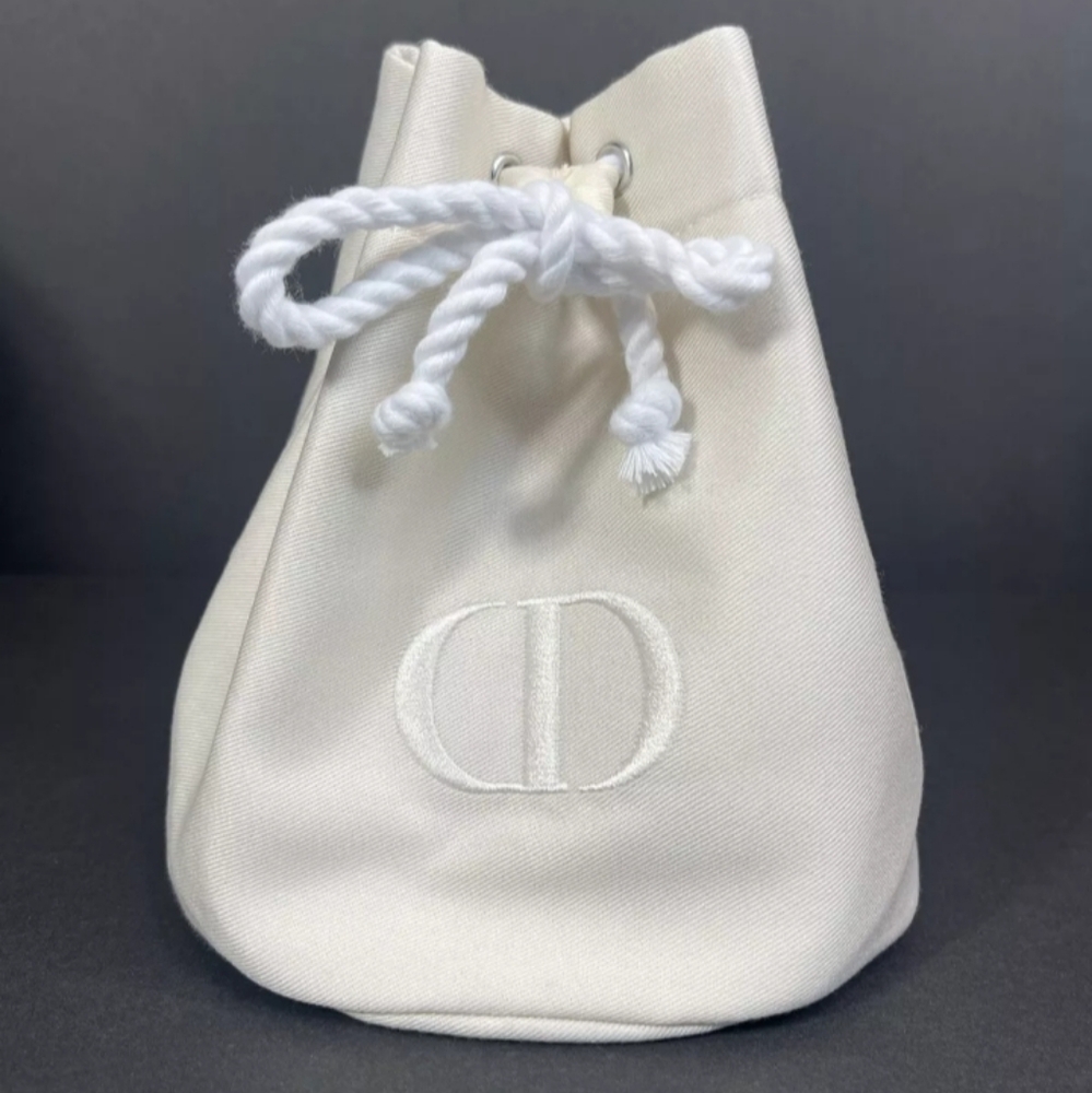 Dior - CD Drawstring Bucket Pouch/Bag